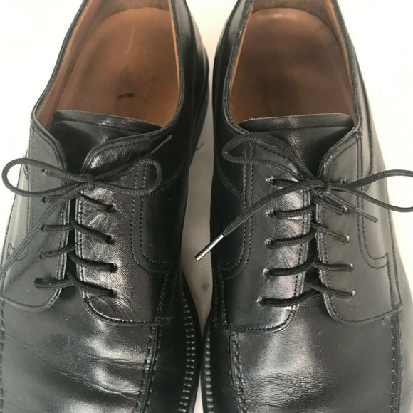 Santoni Nuvola Mens Leather Apron Moc Toe Lace Up